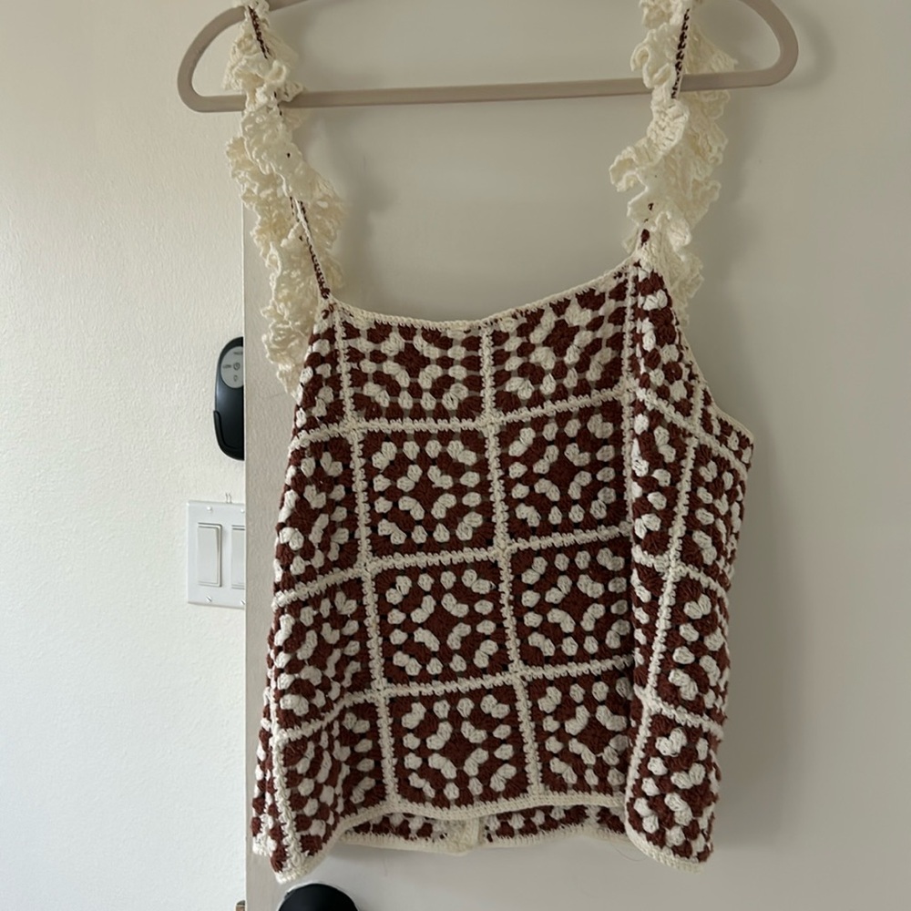 Great condition Marine Layer Crochet Top
